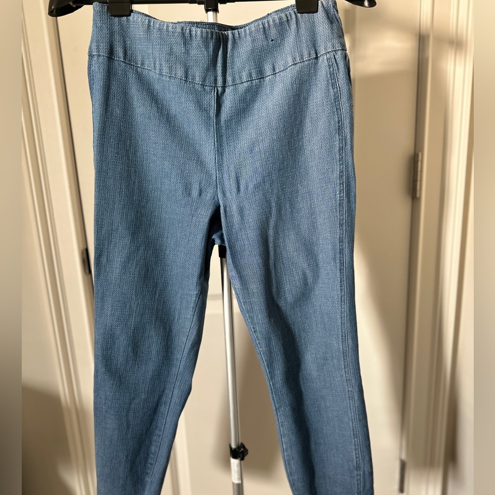New York & Company Light Blue Denim Pants